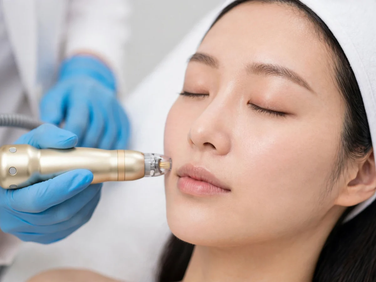 Treatment Gold MPT dengan teknologi SR3P Dual-Wave Radiofrequency di Lumious Beauty House